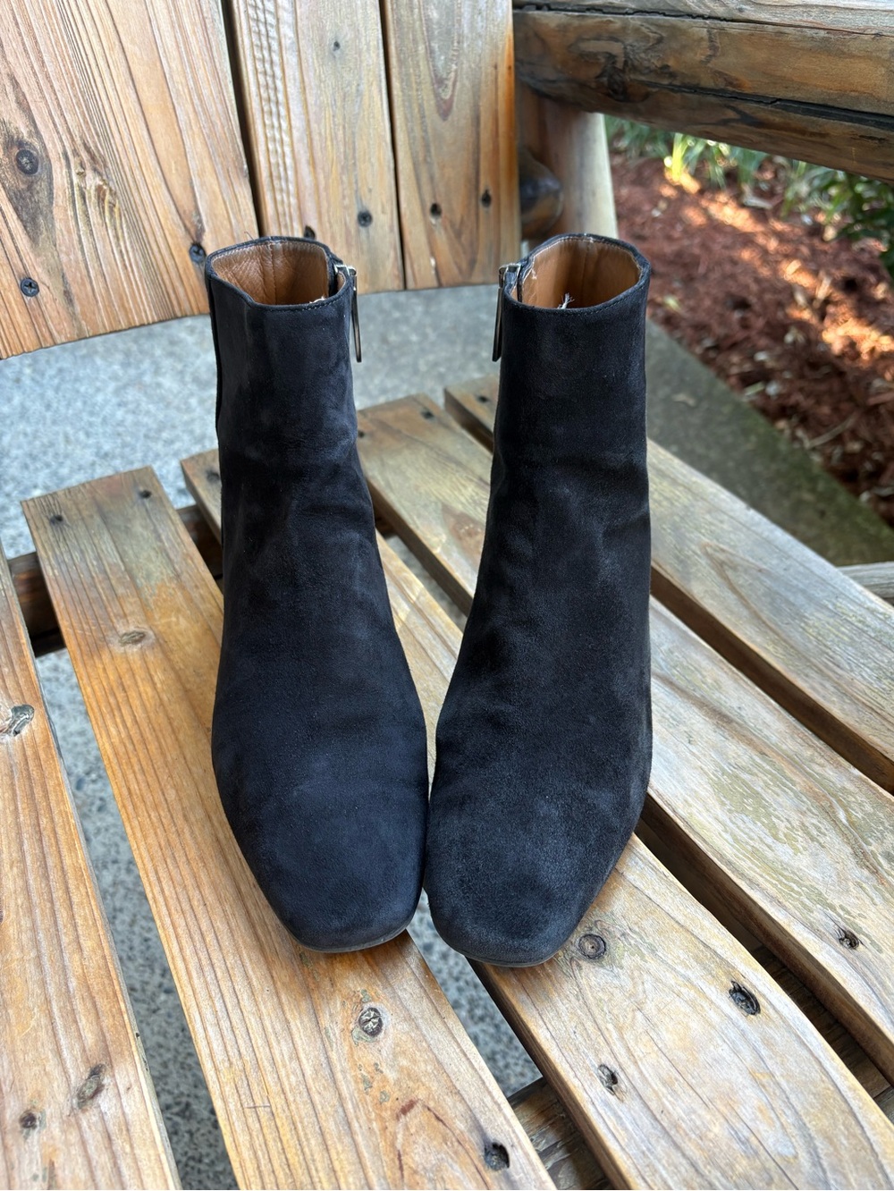 Aquatalia Ulyssa Ankle Boots Women’s 7.5 Black Suede